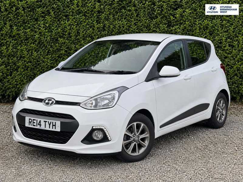 Hyundai I10 Hatchback White #3
