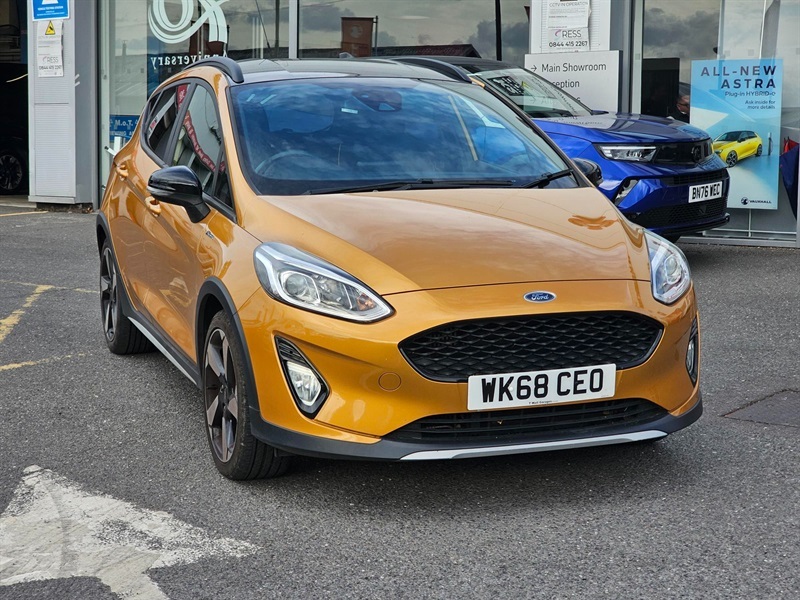 Ford Fiesta 1.0T Ecoboost Active Bo Play Hatchback Yellow