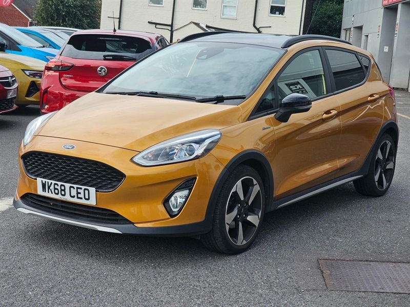 Ford Fiesta 1.0T Ecoboost Active Bo Play Hatchback Yellow #2