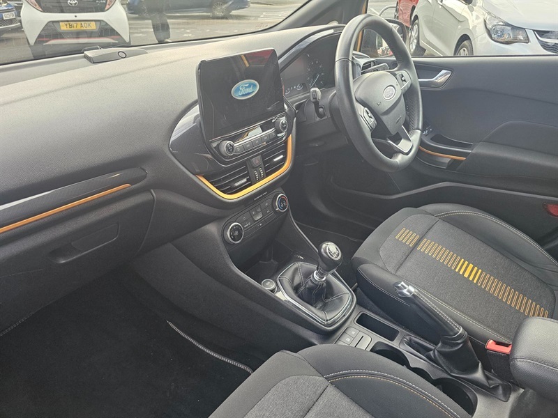 Ford Fiesta 1.0T Ecoboost Active Bo Play Hatchback Yellow #4