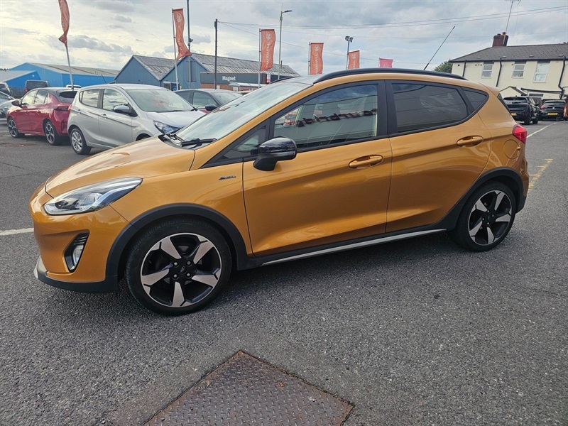 Ford Fiesta 1.0T Ecoboost Active Bo Play Hatchback Yellow #3