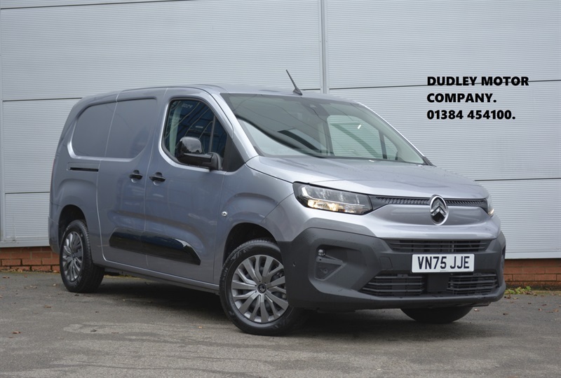 Citroen Berlingo 1.5 Bluehdi 950Driver XL Panel Van 6Dr Man Grey