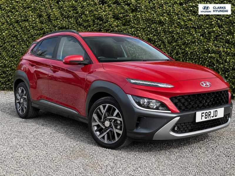 Hyundai Kona 1.6 H-gdi Premium Suv Hybrid Dct Euro 6 Red