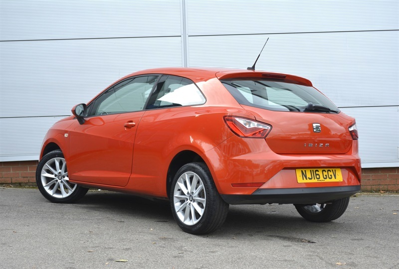 Seat Ibiza 1.0 Vista Sport Coupe Euro 6 75 Red #4