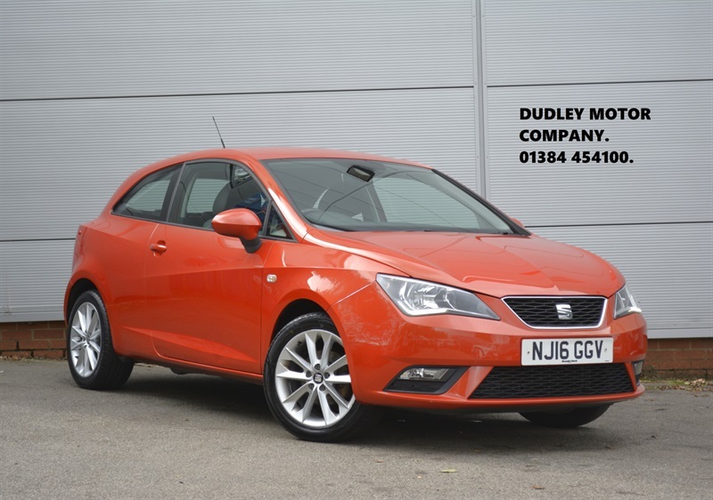 Seat Ibiza 1.0 Vista Sport Coupe Euro 6 75 Red