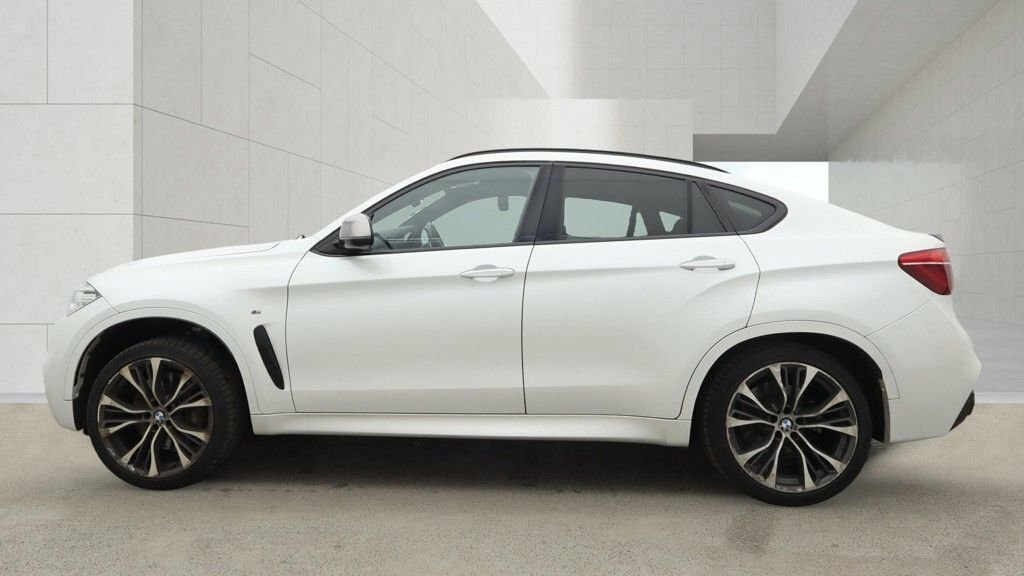 BMW X6 Suv White #6
