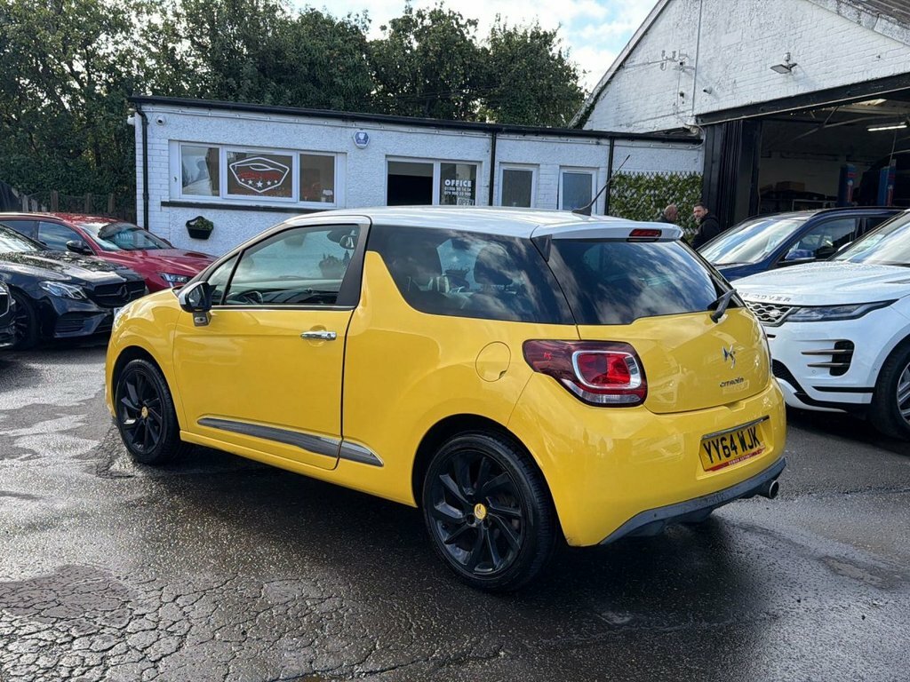 Citroen DS3 1.6L Dstyle Plus Yellow #2