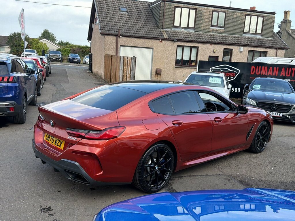 BMW 8 Series Gran Coupe 3L M Sport Orange #3