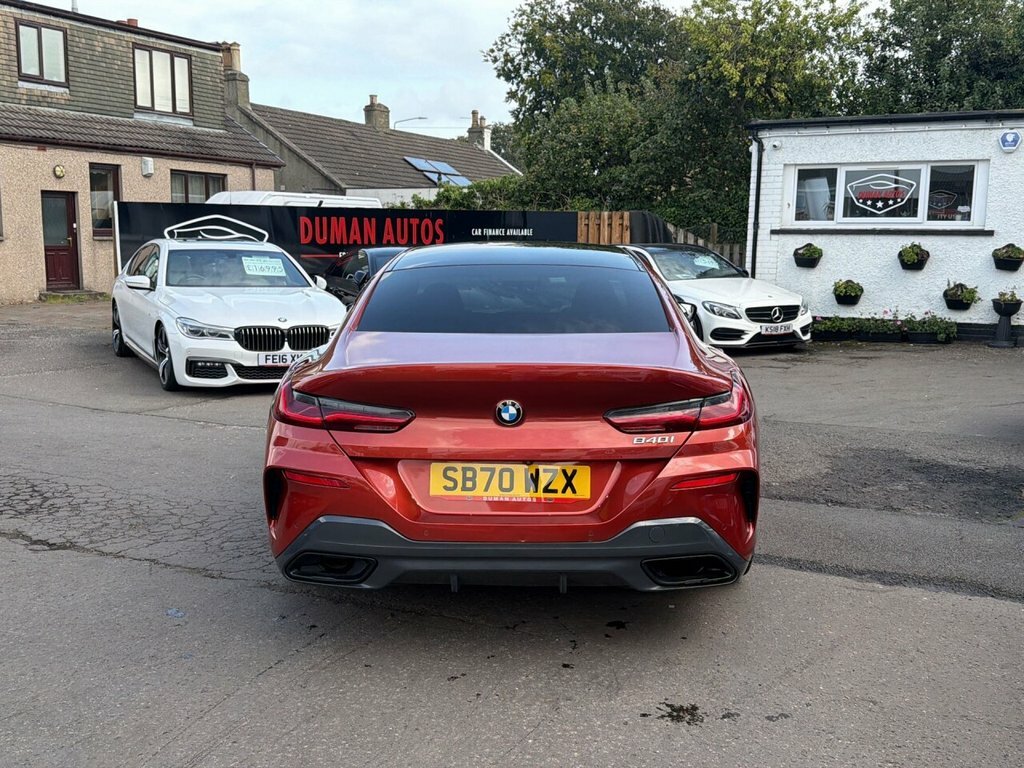 BMW 8 Series Gran Coupe 3L M Sport Orange #2