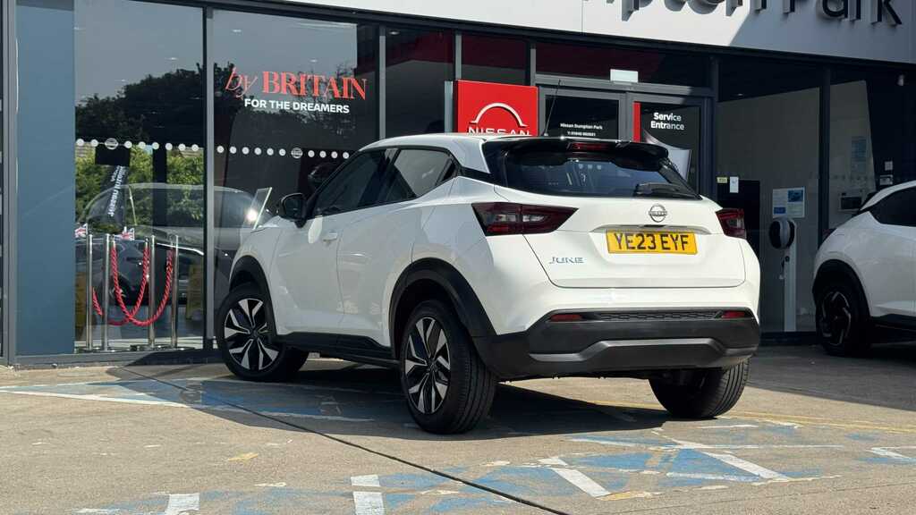 Nissan Juke Acenta Dig-t YE23EYF White #5