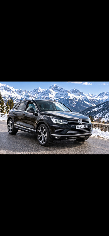 Volkswagen Touareg 3.0 Tdi V6 Bluemotion Tech R-line Suv T Black