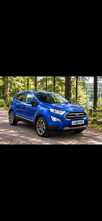 Ford Ecosport 1.5 Ecoblue Titanium Suv Awd Eur Blue