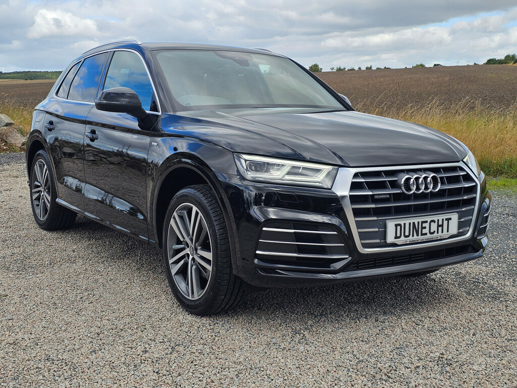 Audi Q5 2.0 S Line Tfsi Quattro S 21 06 2018 Black