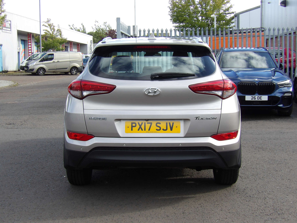 Hyundai Tucson Blue #4