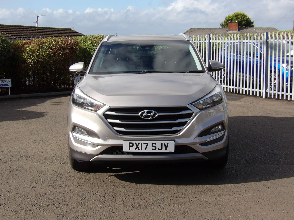 Hyundai Tucson Blue #2