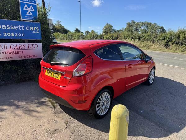 Ford Fiesta 1.0T Ecoboost Titanium Euro 6 Ss Red #6