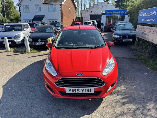 Ford Fiesta 1.0T Ecoboost Titanium Euro 6 Ss Red #2
