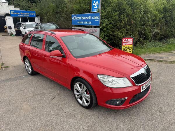 Skoda Octavia 2.0 Tdi Vrs Euro 5 Red