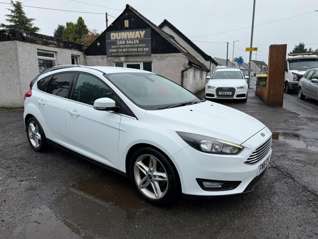 Ford Focus 1.5 Tdci Zetec Euro 6 Ss White