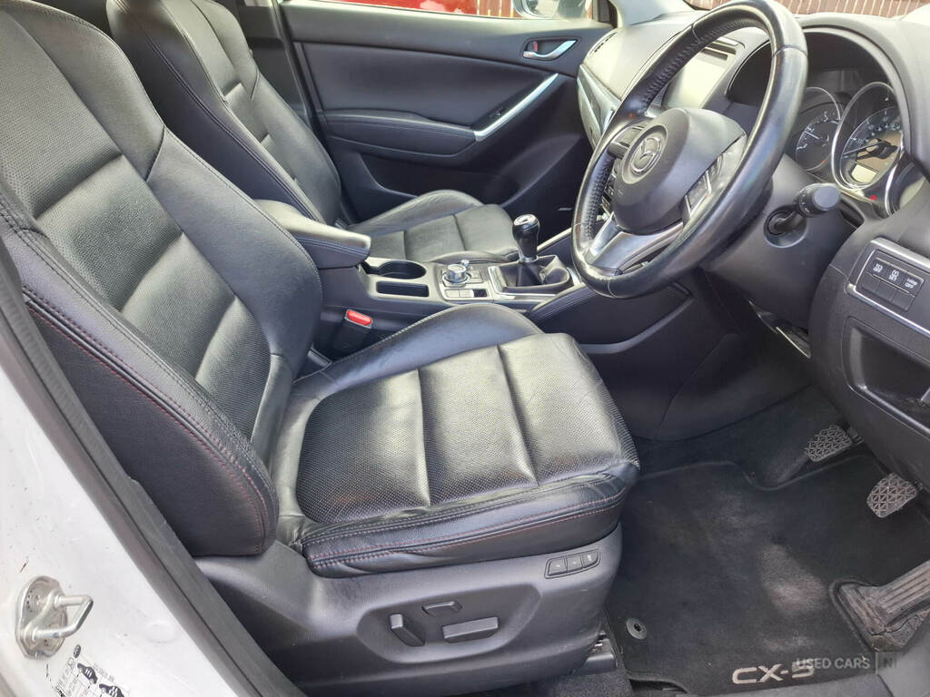 Mazda CX-5 2.2 Skyactiv-d Se-l Nav Euro 6 Ss 2015 Silver #7