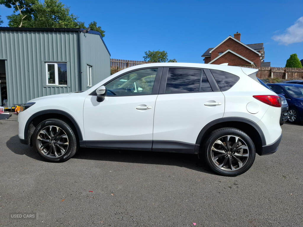 Mazda CX-5 2.2D Sport Nav White #4
