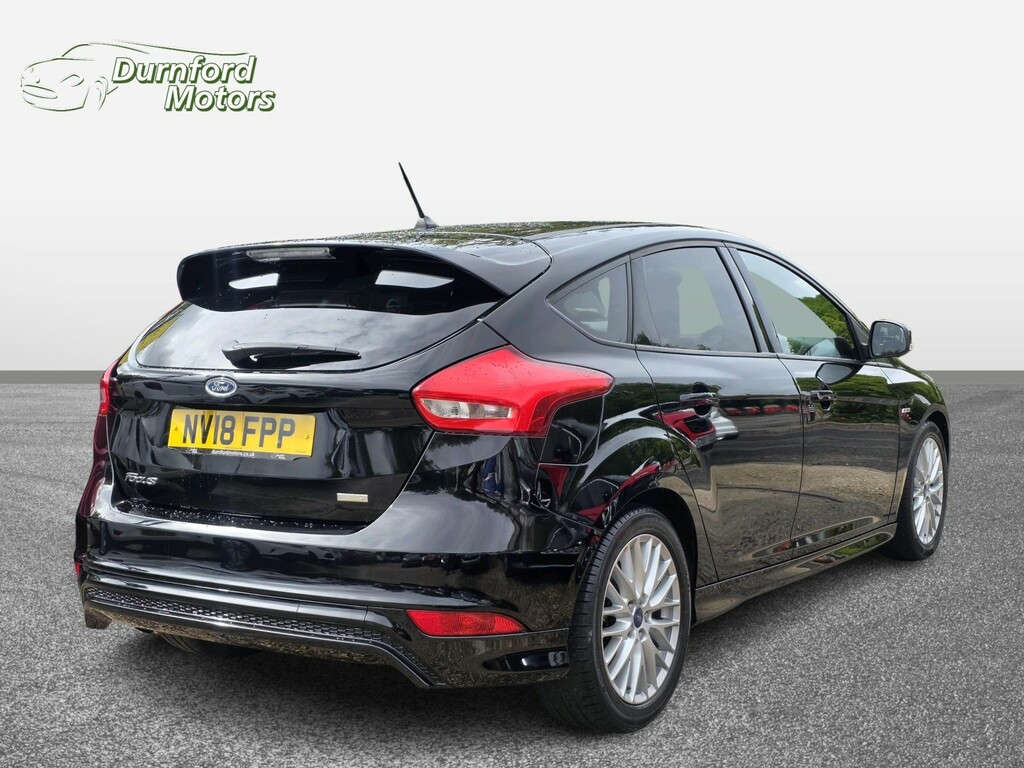 Ford Focus Hatchback 1.0 T Ecoboost St-line 201818 NV18FPP Black #4