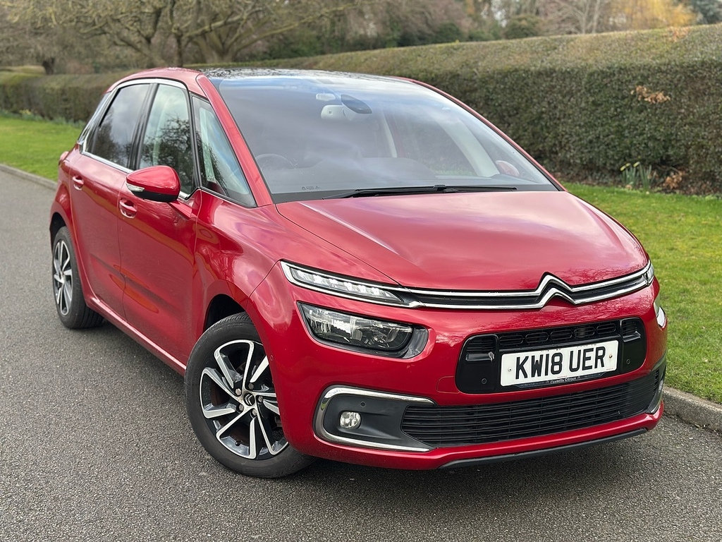 Citroen C4 Picasso Puretech Flair U3260 Ulez Red