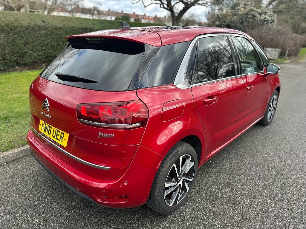 Citroen C4 Picasso Puretech Flair U3260 Ulez Red #3