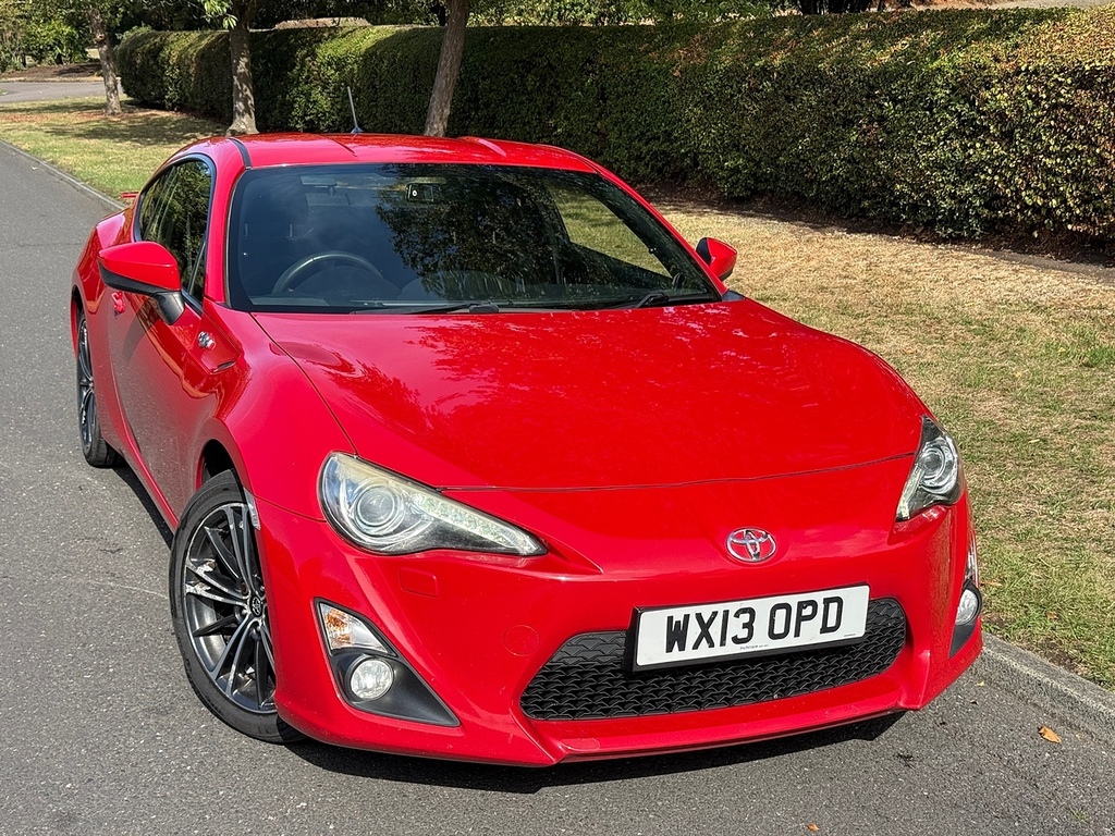 Toyota GT86 Boxer D-4s U3755 Ulez Red