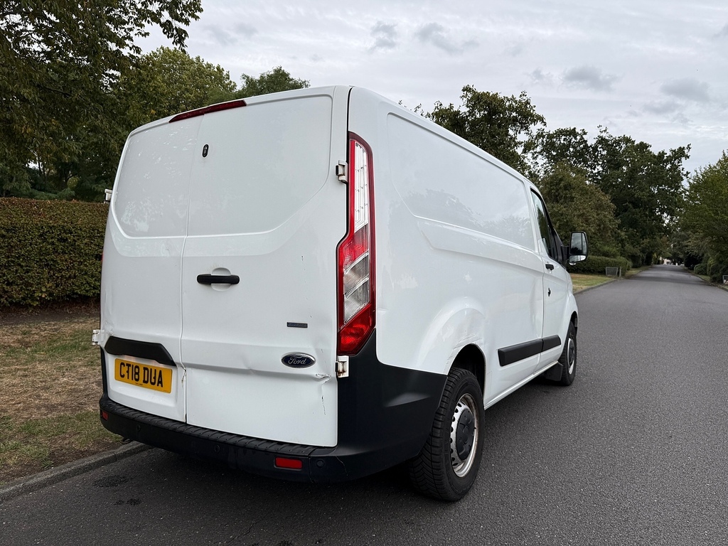 Ford Transit Custom 300 Ecoblue U3760 Ulez White #4