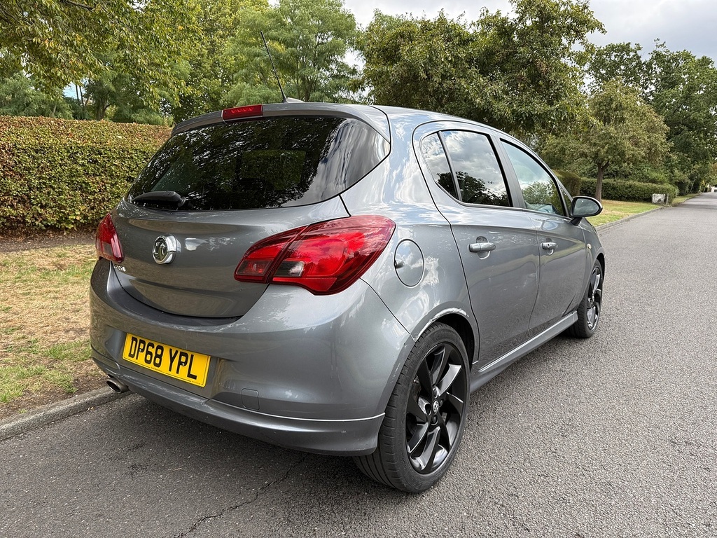 Vauxhall Corsa I Ecotec Sri VX Line Nav Black U3764 Ulez Grey #4