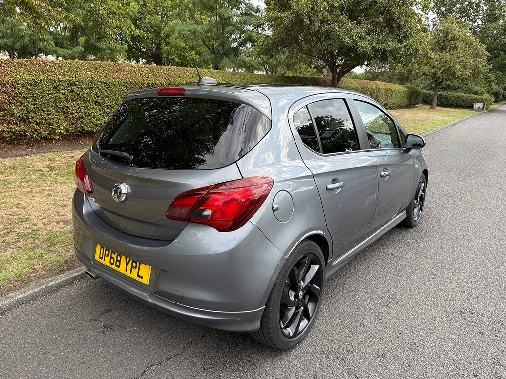 Vauxhall Corsa I Ecotec Sri VX Line Nav Black U3764 Ulez Grey #3