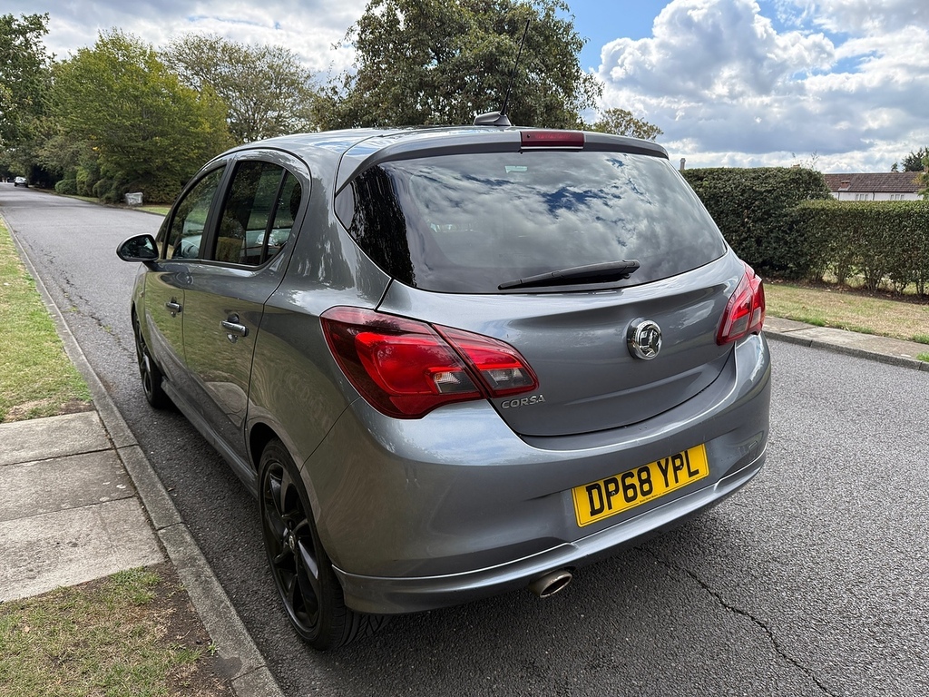 Vauxhall Corsa I Ecotec Sri VX Line Nav Black U3764 Ulez Grey #6