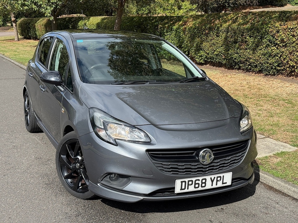 Vauxhall Corsa I Ecotec Sri VX Line Nav Black U3764 Ulez Grey