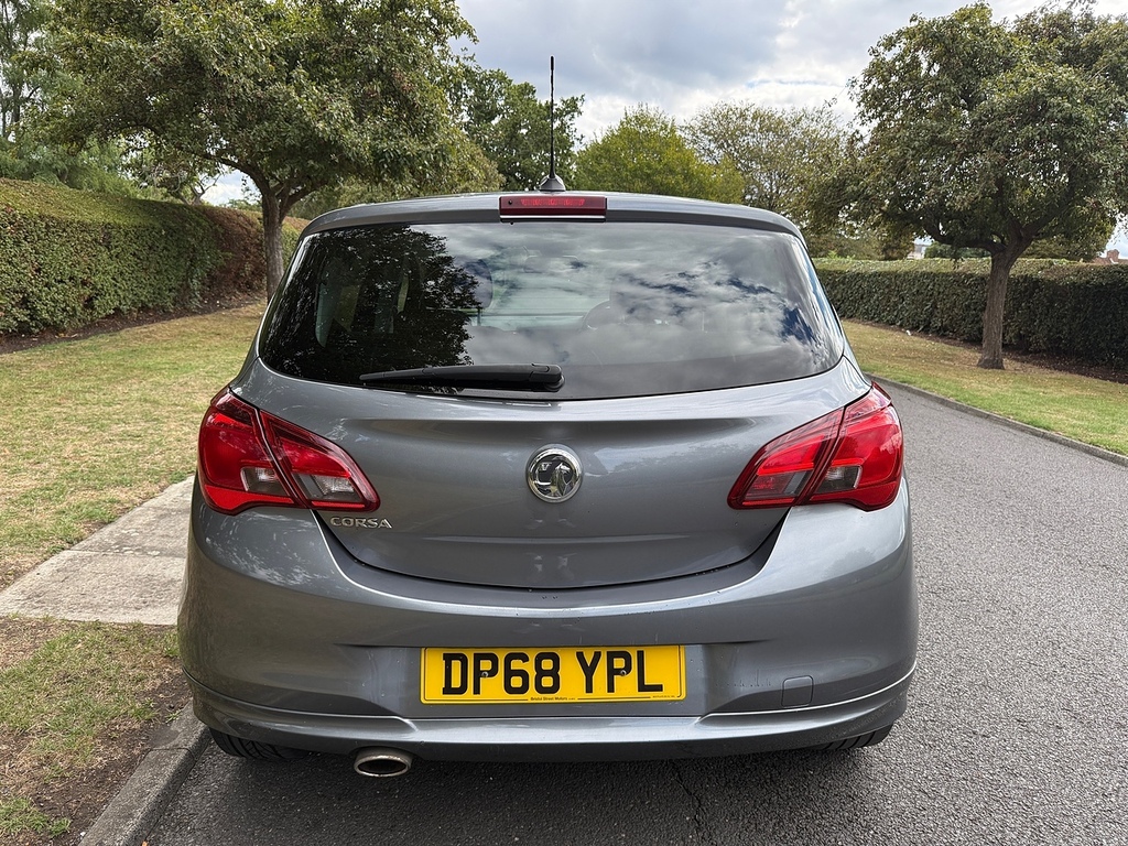 Vauxhall Corsa I Ecotec Sri VX Line Nav Black U3764 Ulez Grey #5