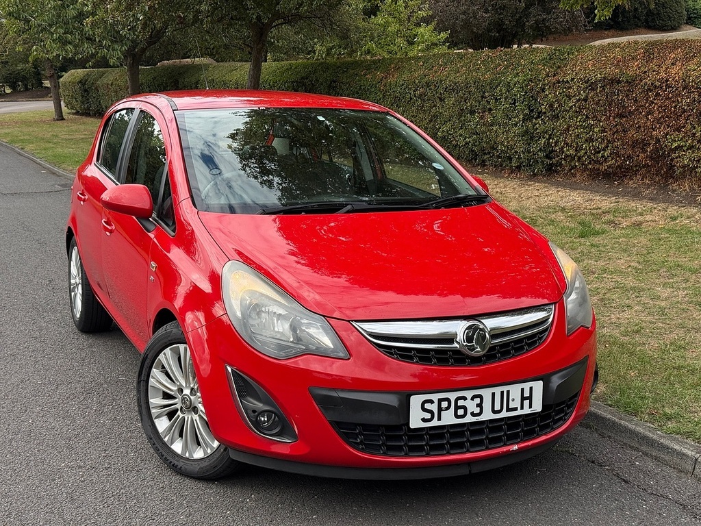 Vauxhall Corsa Se U3754 Ulez Red