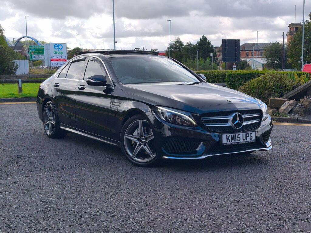 Mercedes-Benz C Class 2.1 C220 Bluetec Amg Line Premium G-tronic Euro Black