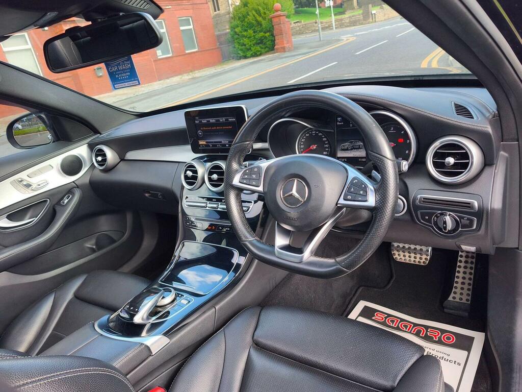 Mercedes-Benz C Class 2.1 C220 Bluetec Amg Line Premium G-tronic Euro Black #4