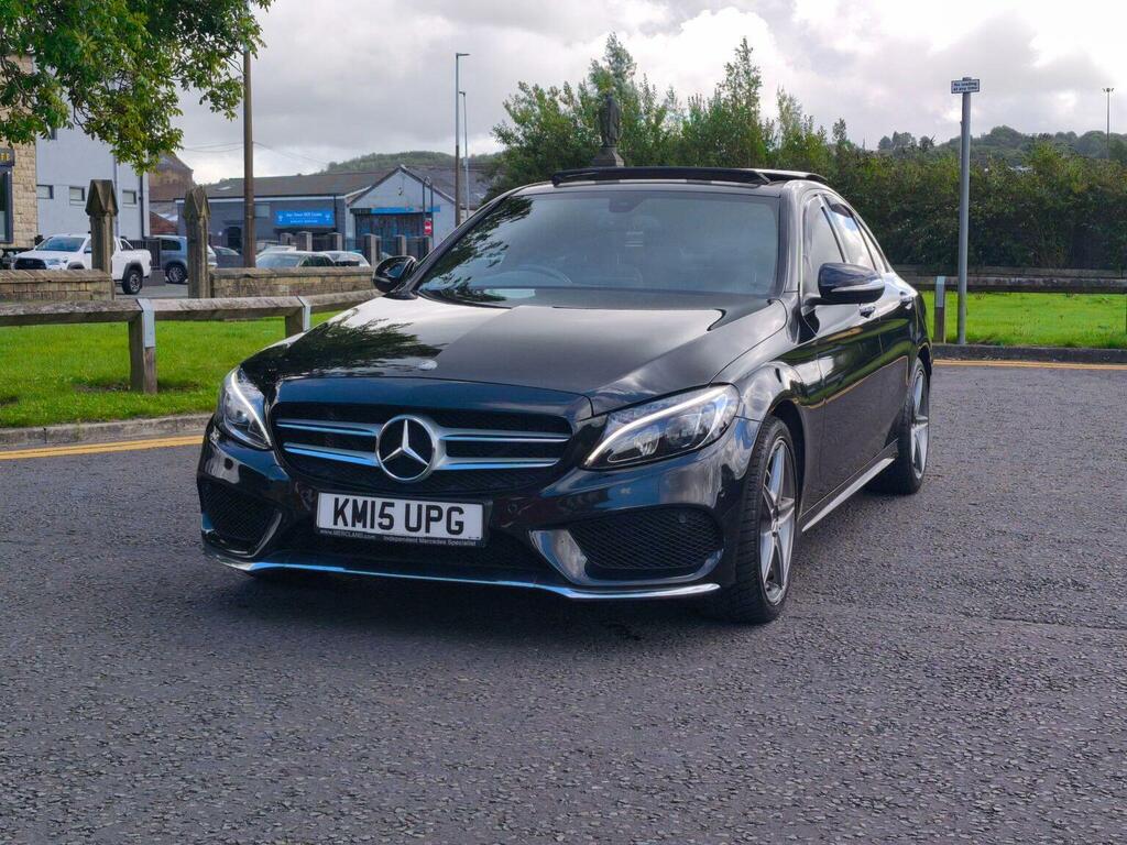 Mercedes-Benz C Class 2.1 C220 Bluetec Amg Line Premium G-tronic Euro Black #5