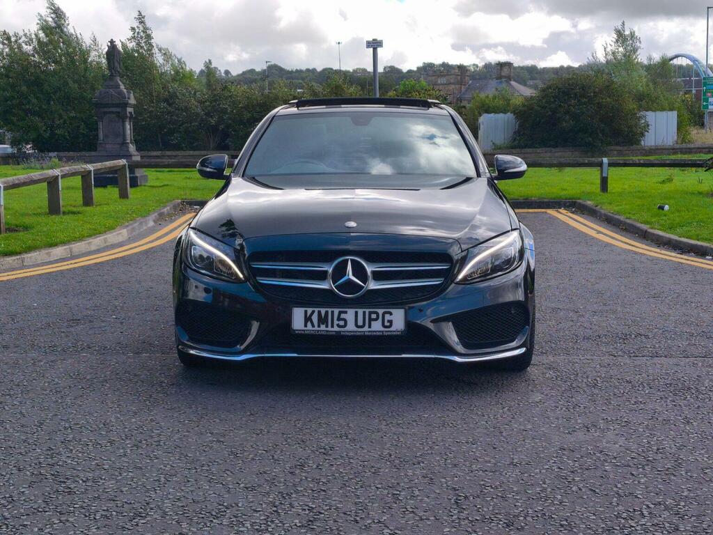 Mercedes-Benz C Class 2.1 C220 Bluetec Amg Line Premium G-tronic Euro Black #6