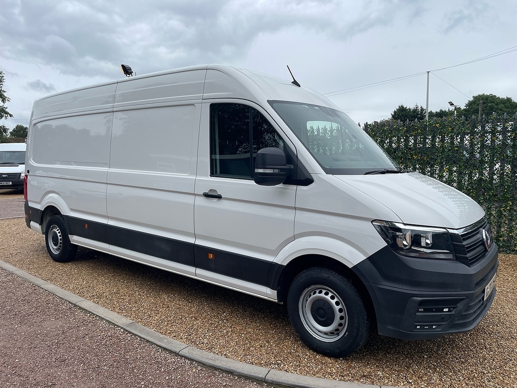 Volkswagen Crafter Tdi Cr35 Trendline 2.0 L3 Lwb Panel Van - White White