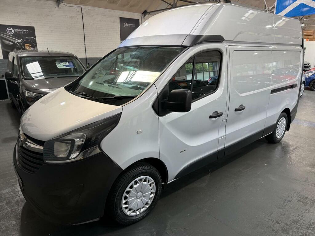 Vauxhall Vivaro Panel Van 1.6 Cdti 2900 Biturbo Ecotec L2 H2 Euro CX67BZR Silver #6