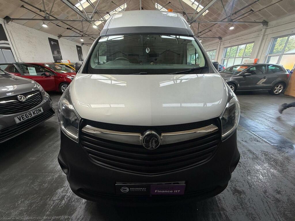Vauxhall Vivaro Panel Van 1.6 Cdti 2900 Biturbo Ecotec L2 H2 Euro CX67BZR Silver #4