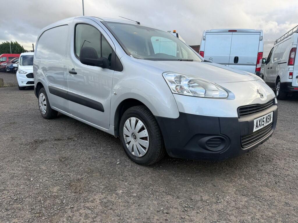 Peugeot Partner Panel Van 1.6 Hdi 625 Professional L1 201515 Silver