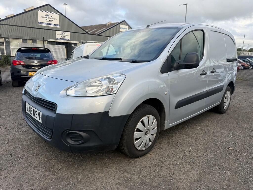 Peugeot Partner Panel Van 1.6 Hdi 625 Professional L1 201515 Silver #2