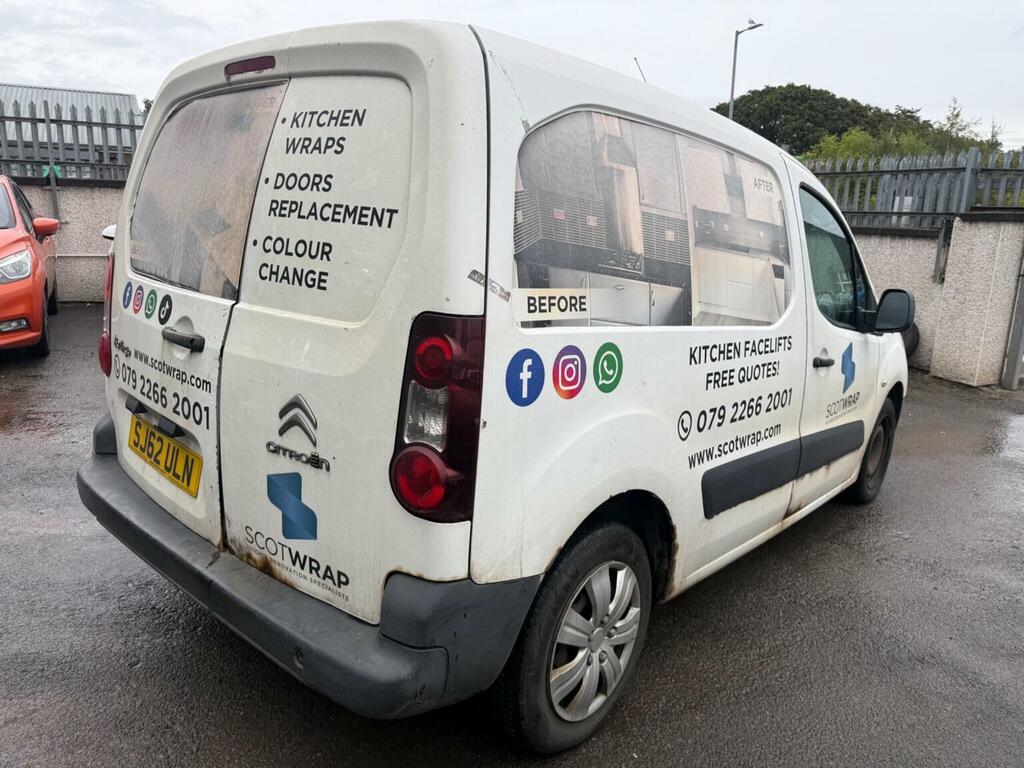 Citroen Berlingo 1.6 Hdi 625 LX L1 Euro 5 White #3