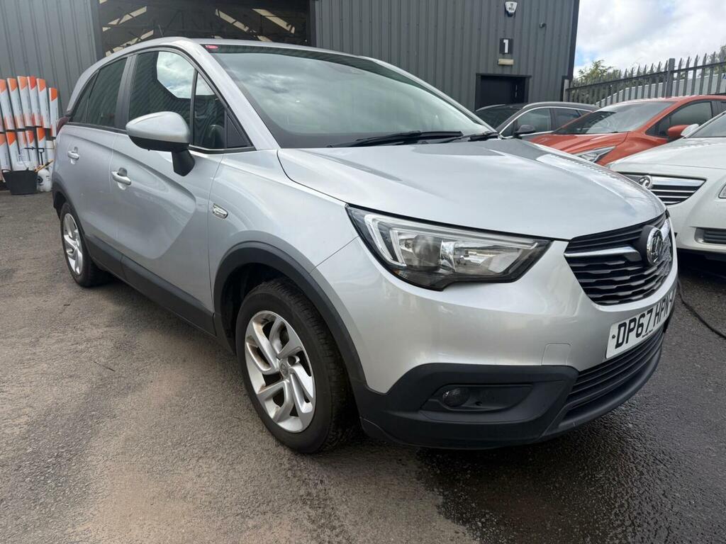 Vauxhall Crossland X 1.6 Turbo D Ecotec Se Nav Euro 6 Ss Silver