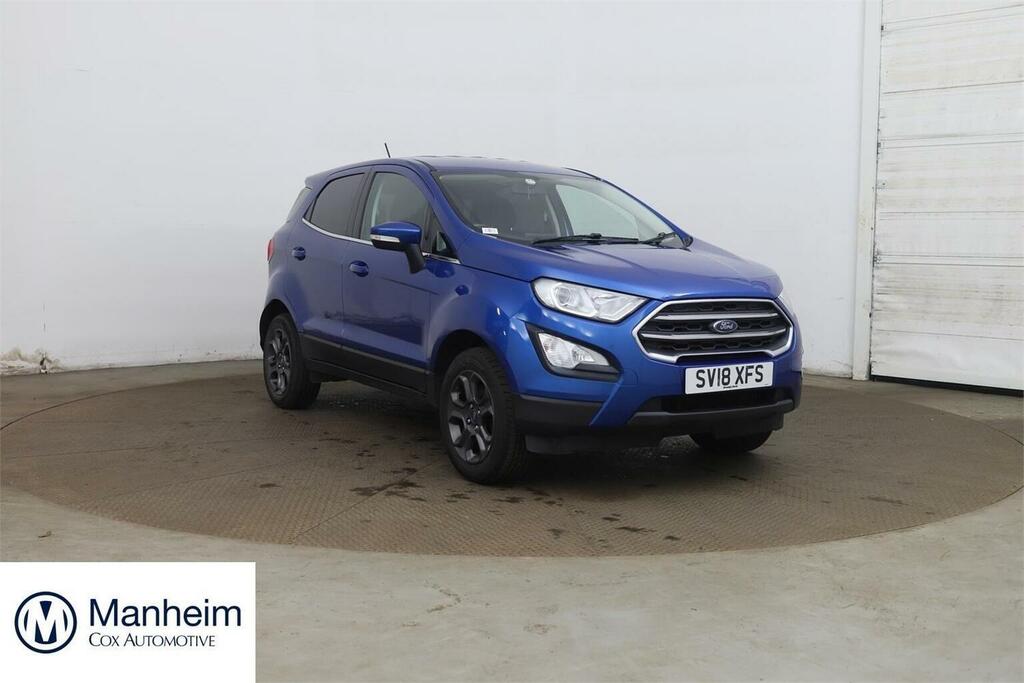 Ford Ecosport 1.0T Ecoboost Zetec Euro 6 Ss Blue