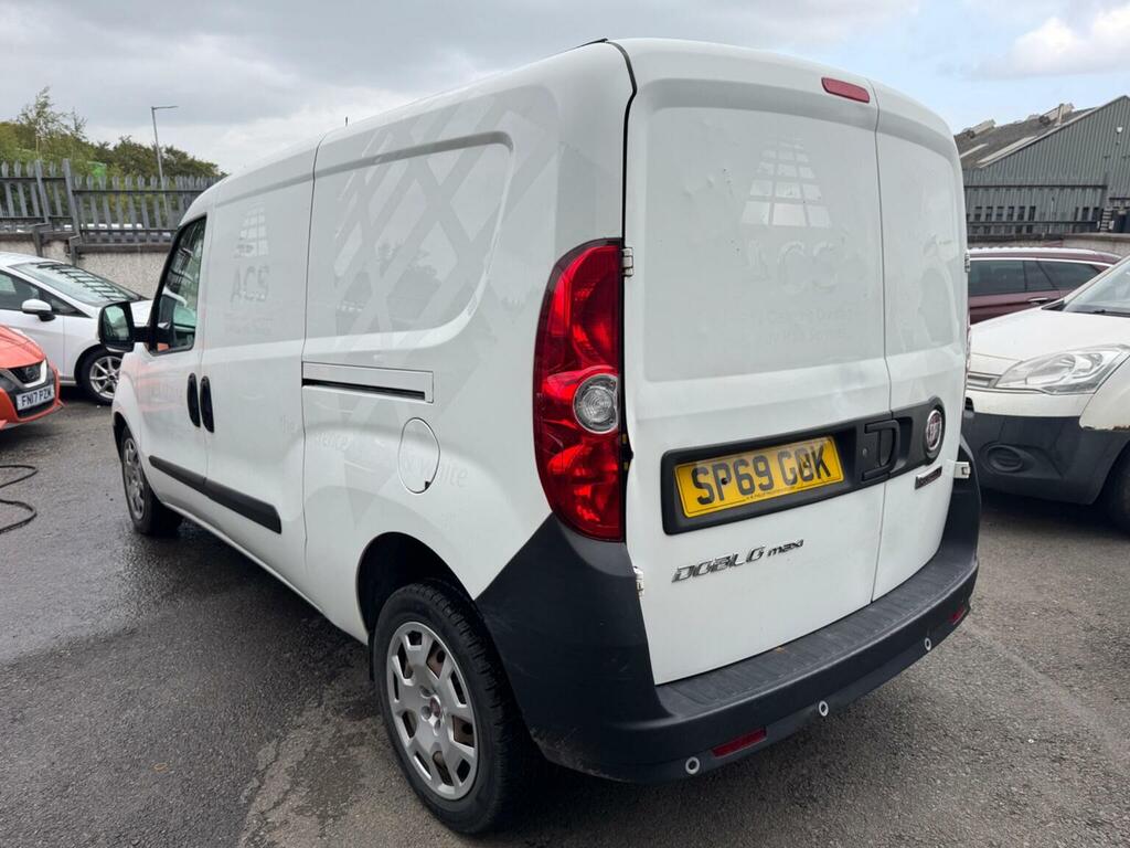 Fiat Doblo Panel Van 1.6 Multijetii Maxi Tecnico L2 H1 Euro 6 White #3