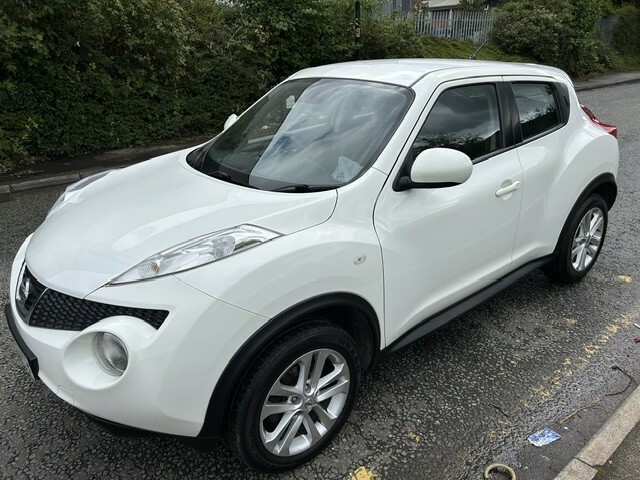 Nissan Juke 1.6 Acenta White #2